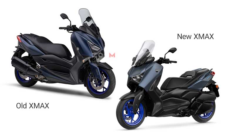 New & Old Xmax 250 - zoomotor