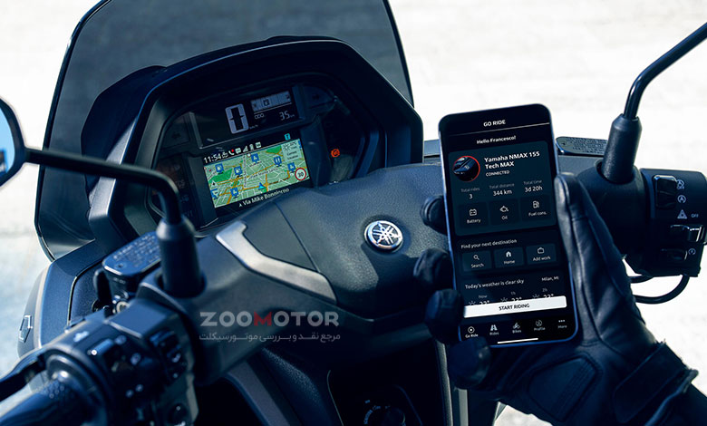 نمایشگر یاماها nmax