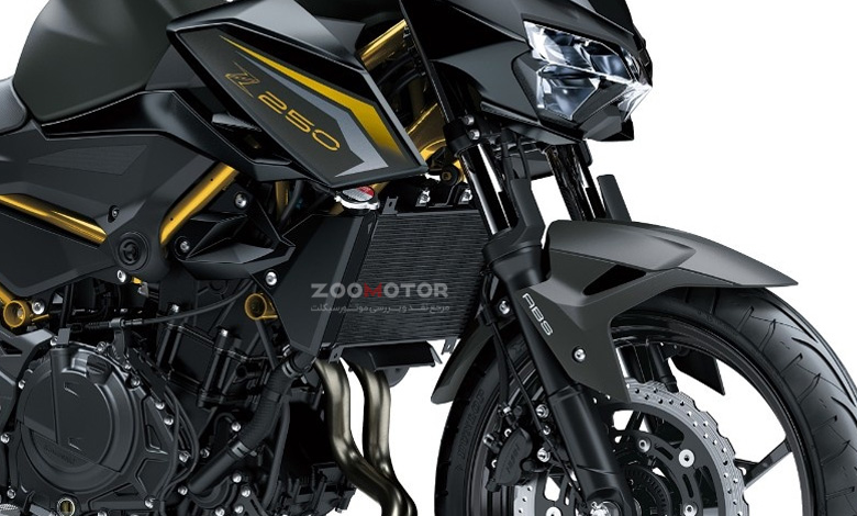 سیستم تعلیق جلو kawasaki-z250