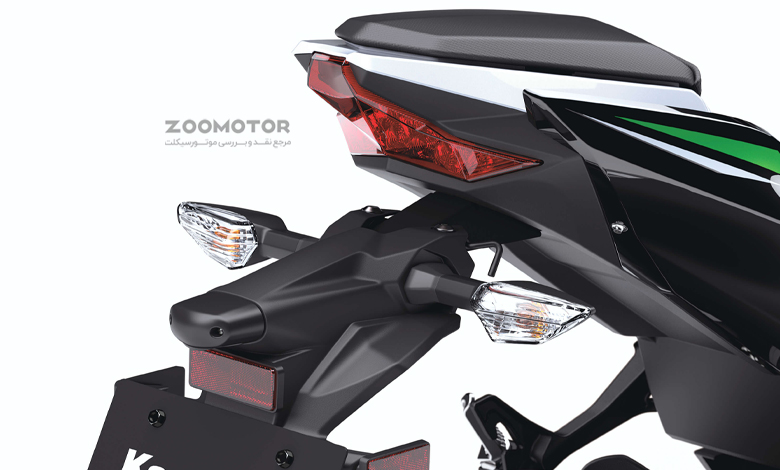 طراحی بخش عقب موتورسیکلت z250