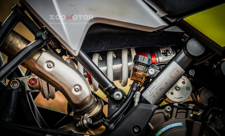 Husqvarna lever suspension system