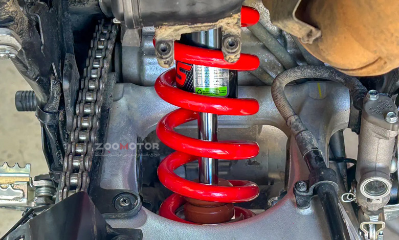 Rear shock absorber